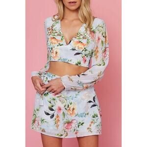 Peach Love Floral Matching Set